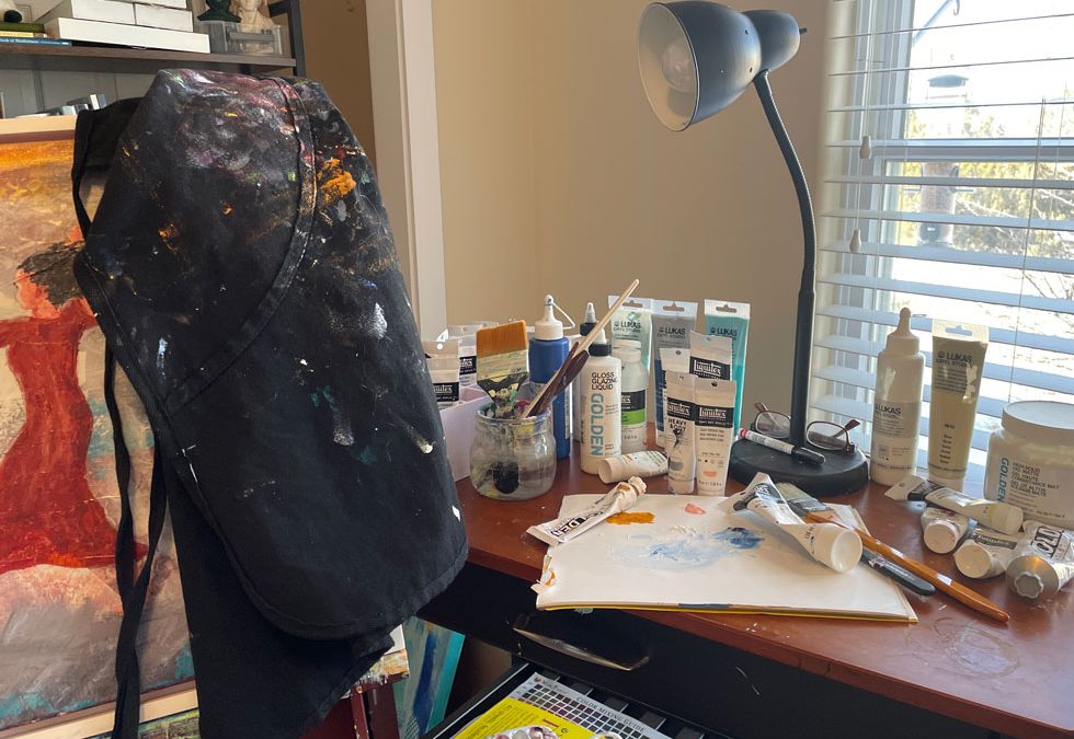 Making Art Is … A messy business